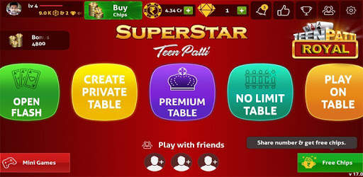 Teen Patti SuperStar screenshot 1
