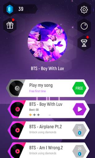 New BTS HOP TILES 2021 screenshot 1