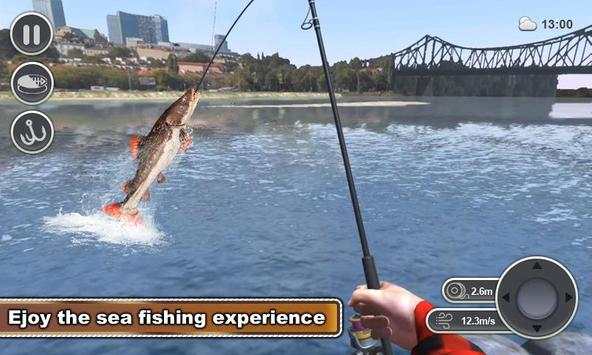 Shark Fishing Wild Catch 2019 - Fishing Simulator screenshot 1