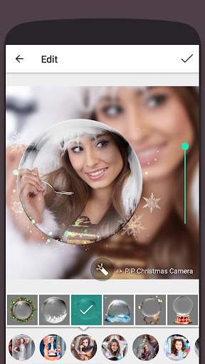 PiP Christmas Camera New Year photo frame 2020 screenshot 6