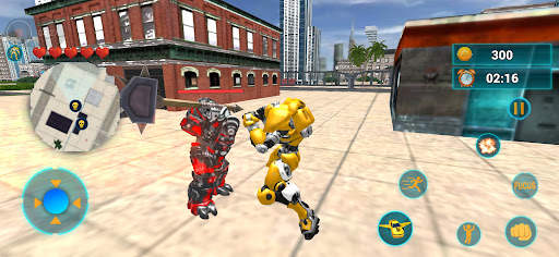 Flying Robot Transform Game screenshot 6