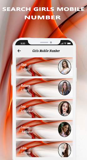 Girls Mobile Number Girl Friend Search 2020(Prank) screenshot 3