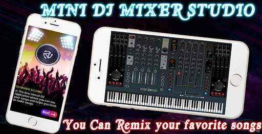 Mini Dj Mixer Studio screenshot 1