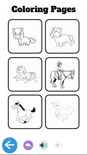 Unicorn Coloring Pages screenshot 5