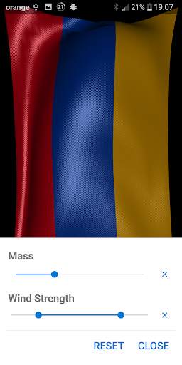 Flags Live Wallpaper screenshot 9