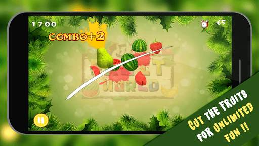 Cut Fruit World 3D - FruitSlice Fun screenshot 2