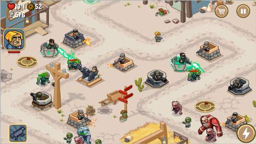 Zombie World: Tower Defense screenshot 2