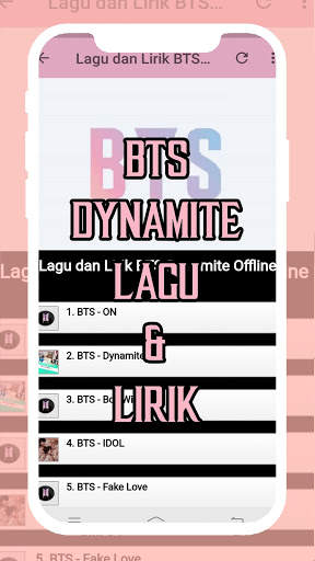 Lagu dan Lirik BTS Dynamite Offline screenshot 3