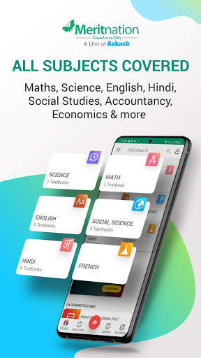 Meritnation: CBSE, ICSE & more (Free Live Classes) screenshot 2
