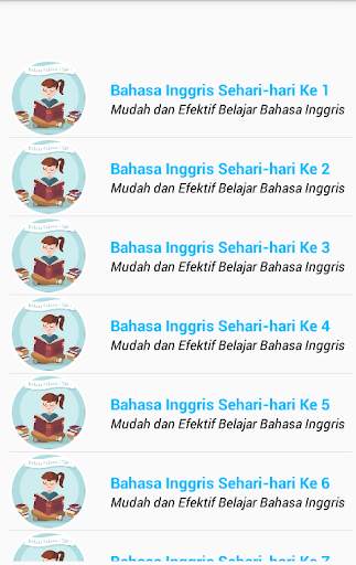 Belajar Bahasa Inggris Offline Cepat screenshot 7
