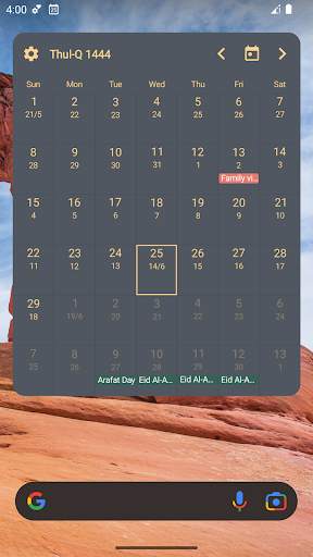 Hijri Calendar & Prayer Times screenshot 7