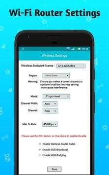 192.168.1.1 Router Admin Setup-WiFi Password Setup screenshot 4