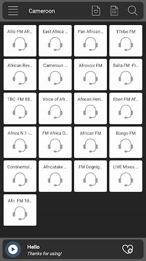 Cameroon Radio - Cameroon FM AM Online screenshot 1