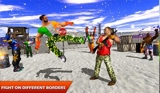 Street Army: Kung Fu & Karate Game Fighting border screenshot 3