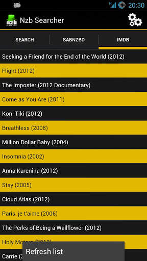 Nzb Searcher Trial (Newznab) screenshot 7