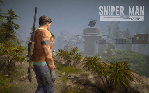 Sniper Man - Superhero War FPS Shooter screenshot 1