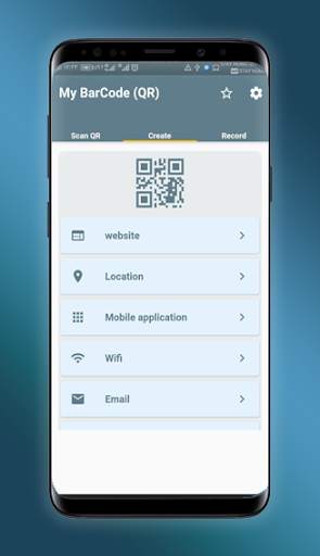 my barcode(QR) screenshot 1