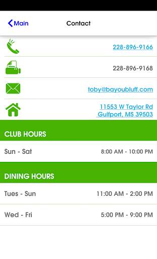 Bayou Bluff Tennis Club screenshot 5