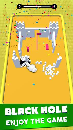 Black Color Hole 3D - Ball - Black Hole Games screenshot 4