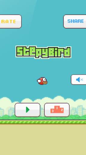 Stepy Flying Bird Tap Game screenshot 1