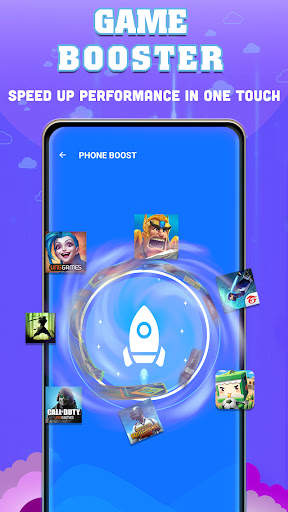 Game Launcher: Booster Cleaner скриншот 1