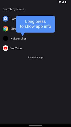 NoLauncher (Only 0.8MB) screenshot 4