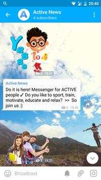 Active Messenger screenshot 1