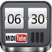 Midi Alarm Clock - use youtube icon