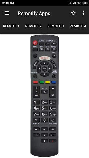 Panasonic TV Remote screenshot 1