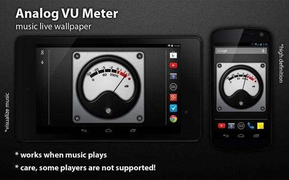 VU Meter Live Wallpaper Free screenshot 7