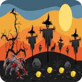 Spider Zombie Run To Adventure logo