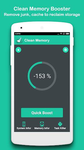 Clean Memory Booster - Clear Cache, Speed Up Phone screenshot 1