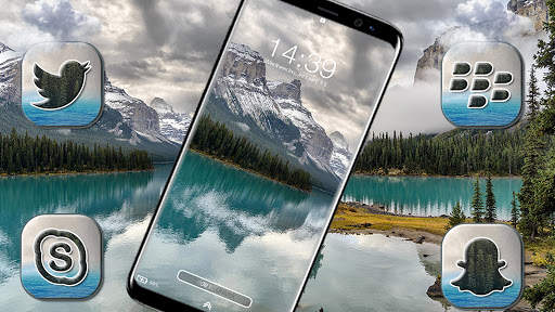 Mountain River Launcher Theme screenshot 4