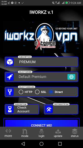 iWorkz VPN Pro screenshot 1