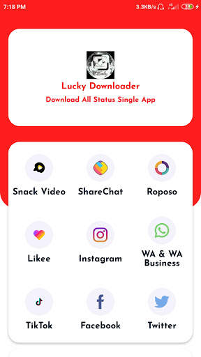 Lucky Downloader screenshot 1