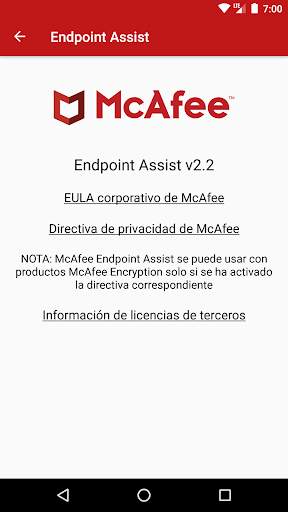 McAfee Endpoint Assistant screenshot 3
