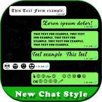 New chat style for whatsApp logo