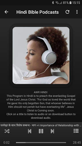 Hindi Audio Bible & Radio screenshot 13