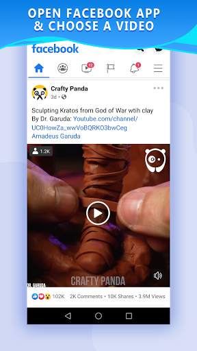 Video Downloader for Facebook : video saver screenshot 1