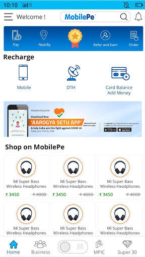 MobilePe - Recharge, Payment & Affiliate Business screenshot 3