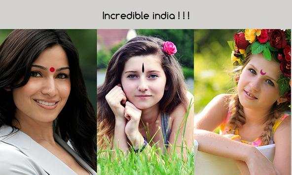 Indian Bindi Photo Maker screenshot 2