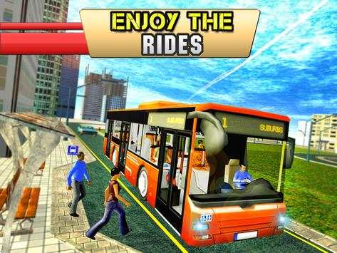 City Tour Bus Coach Driver 3D screenshot 6