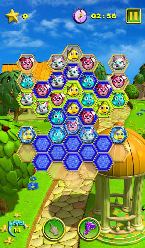 Funny Pets Match 3 Free screenshot 4