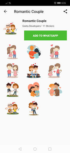 New Stickers For WhatsApp - WAStickerapps screenshot 2
