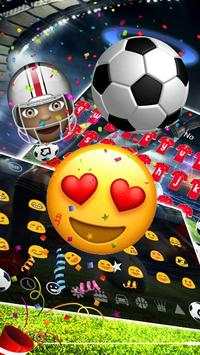 2018 Football Shoot Keyboard screenshot 3