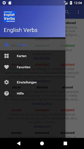 English Verbs screenshot 3