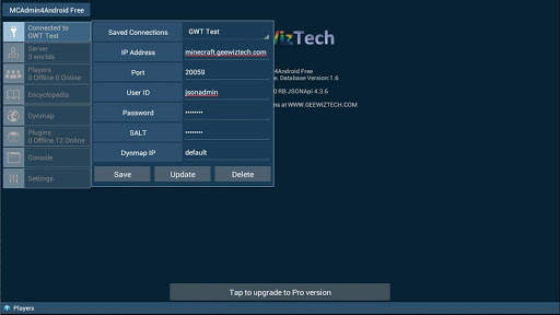 Remote Admin For Minecraft (F) screenshot 8