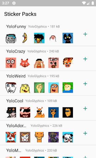Yolo Stickers for WhatsApp - WAStickerApps screenshot 1