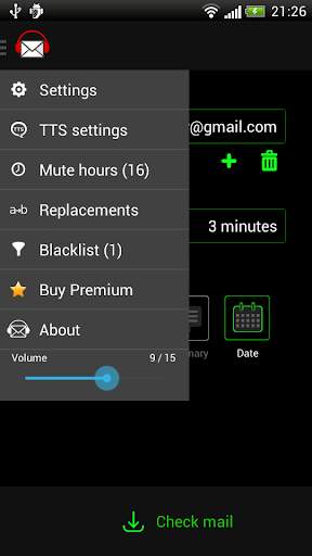Mail Reader 1 تصوير الشاشة