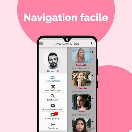 Tchatche : site de rencontre 4 تصوير الشاشة
